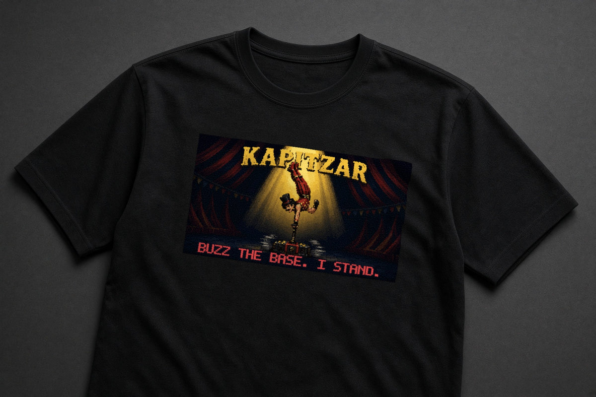 Kapitzar – Kapitza Pendulum physics T-shirt