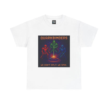 Quarkbinders – Strong Nuclear Force / Tri-Color Spin Lock Pixel Tee - PixelatedPhysics