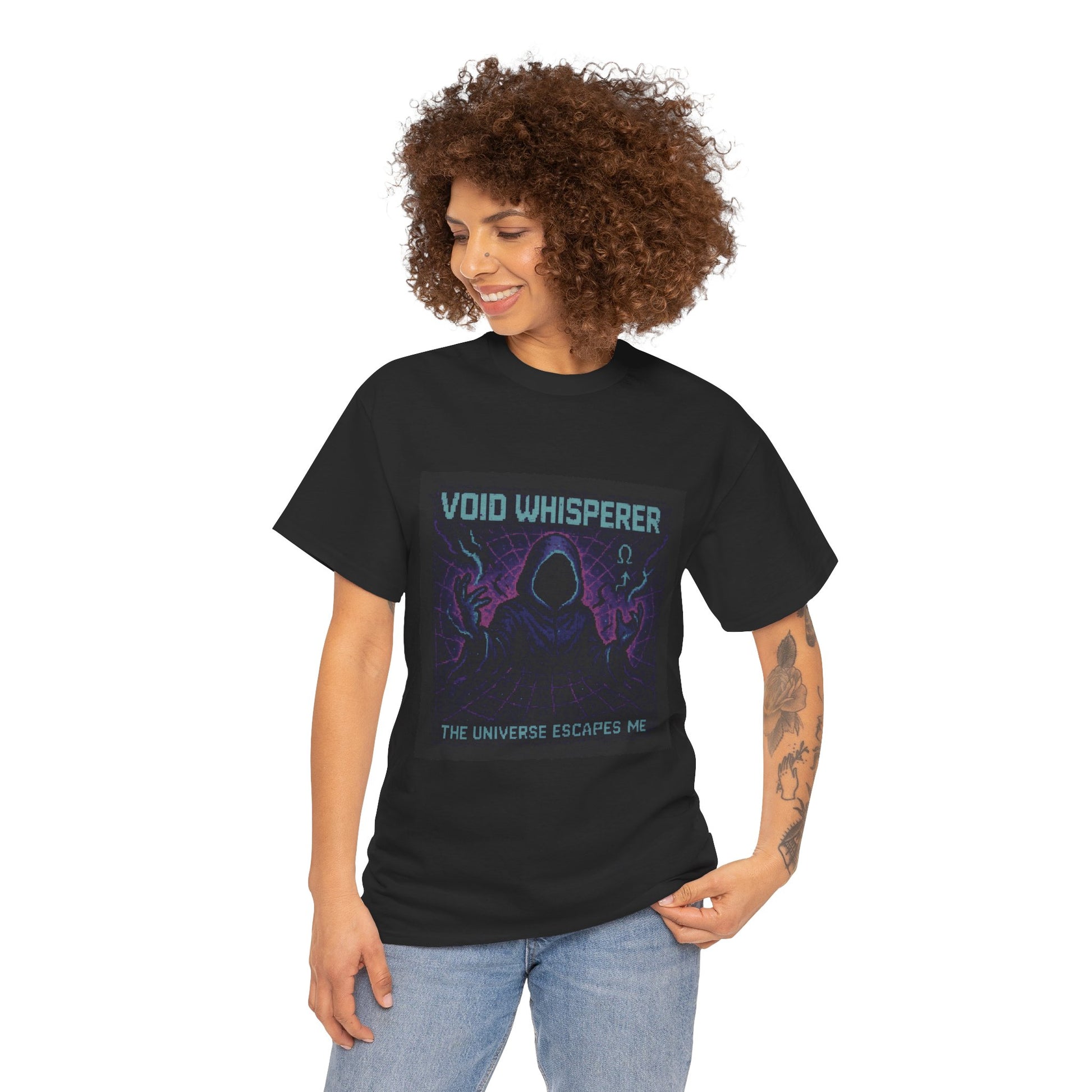 Void Whisperer – Dark Energy Expansion Pixel Tee - PixelatedPhysics