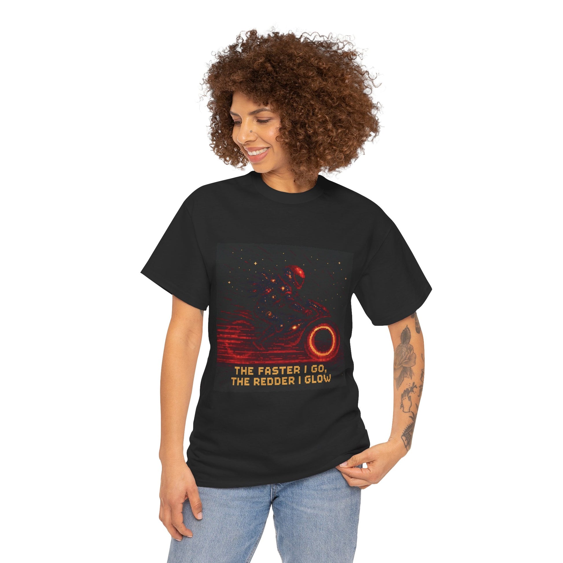 Red Shift - Doppler Effect Pixel Tee - PixelatedPhysics