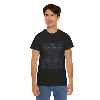 The Silence Beyond – Cosmic Horizon / Observable Limit Pixel Tee - PixelatedPhysics