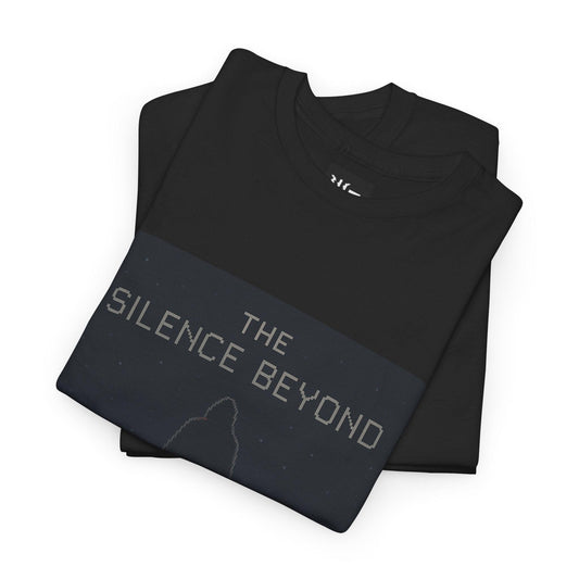 The Silence Beyond – Cosmic Horizon / Observable Limit physics T-shirt
