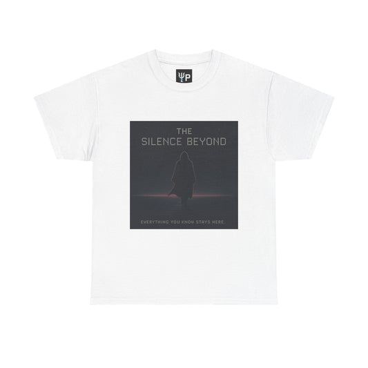 The Silence Beyond – Cosmic Horizon / Observable Limit Pixel Tee - PixelatedPhysics