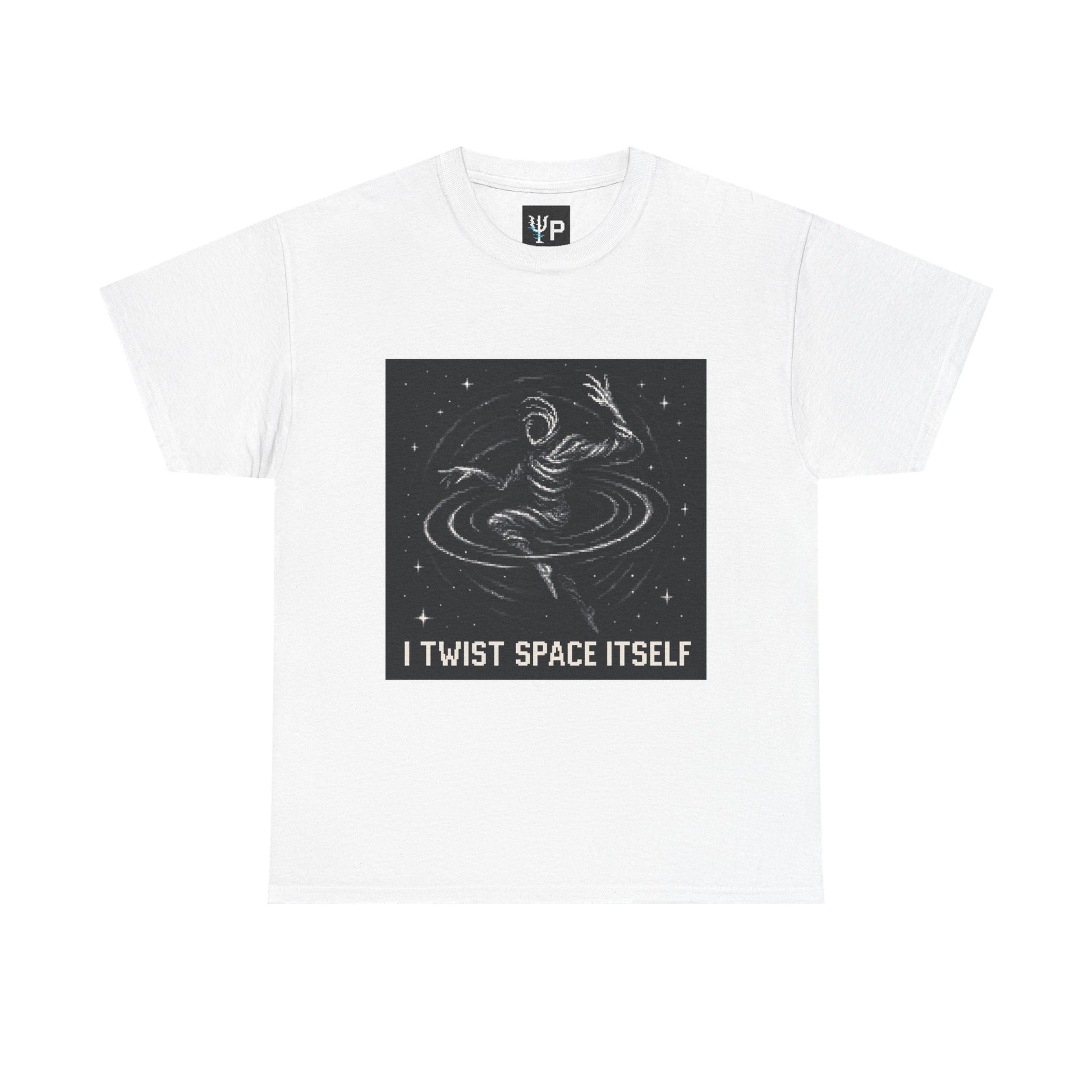 I Twist Space Itself – Spacetime Distortion Pixel Tee - PixelatedPhysics