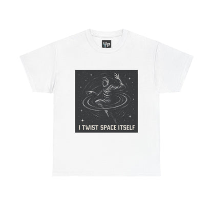 I Twist Space Itself – Spacetime Distortion Pixel Tee - PixelatedPhysics