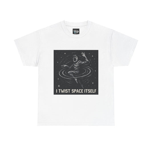 I Twist Space Itself – Spacetime Distortion Pixel Tee - PixelatedPhysics