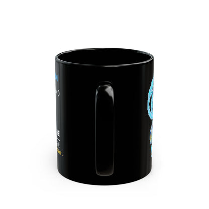 Maxwellion – Maxwell’s Equations pixel-art physics mug, black ceramic, view 5