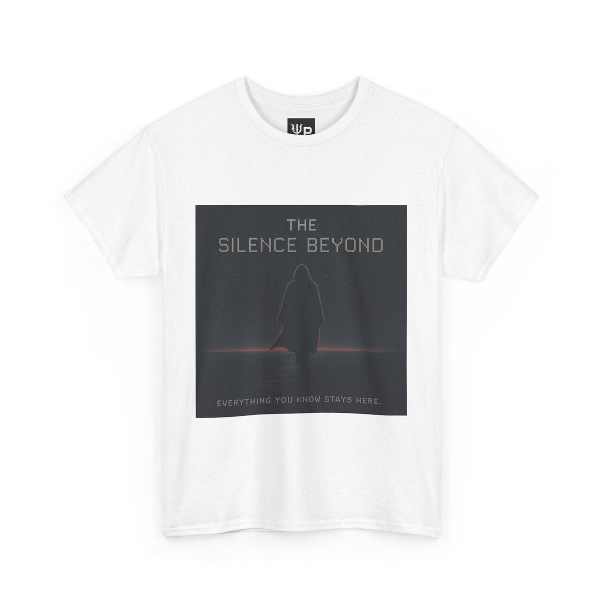 The Silence Beyond – Cosmic Horizon / Observable Limit physics T-shirt