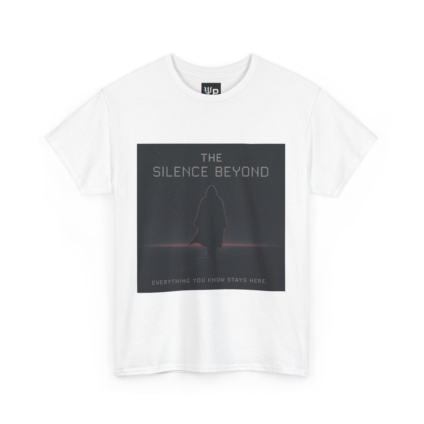 The Silence Beyond – Cosmic Horizon / Observable Limit Pixel Tee - PixelatedPhysics