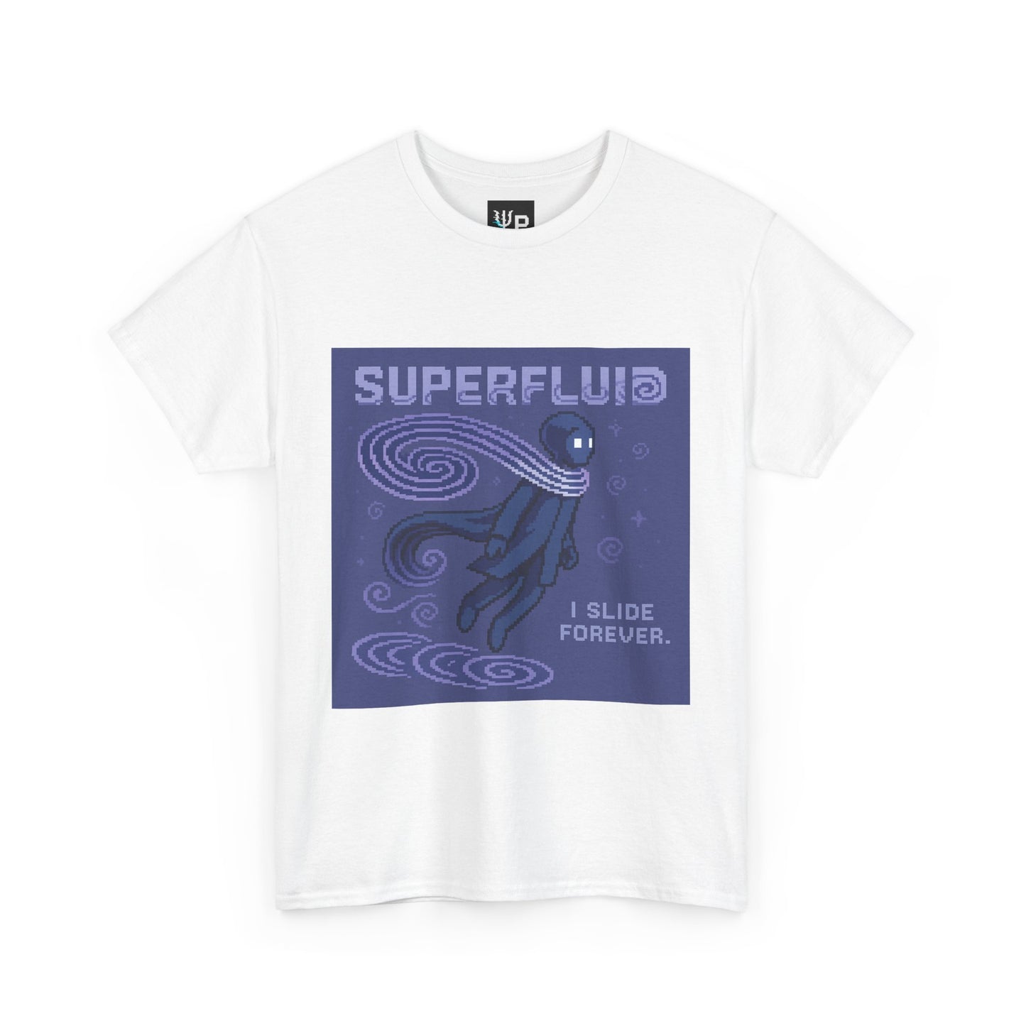 Superfluid- Quantum Fluid at Near Absolute Zero Pixel Tee - PixelatedPhysics