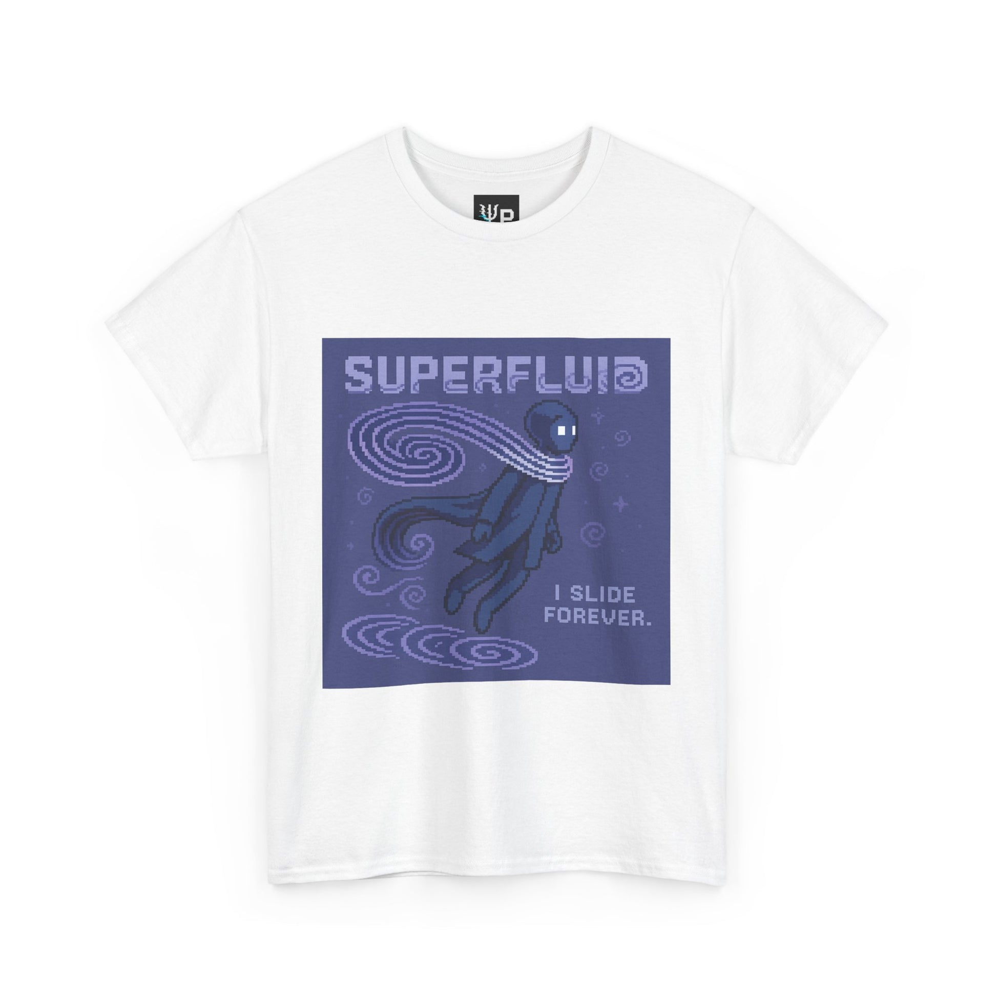 Superfluid- Quantum Fluid at Near Absolute Zero Pixel Tee - PixelatedPhysics