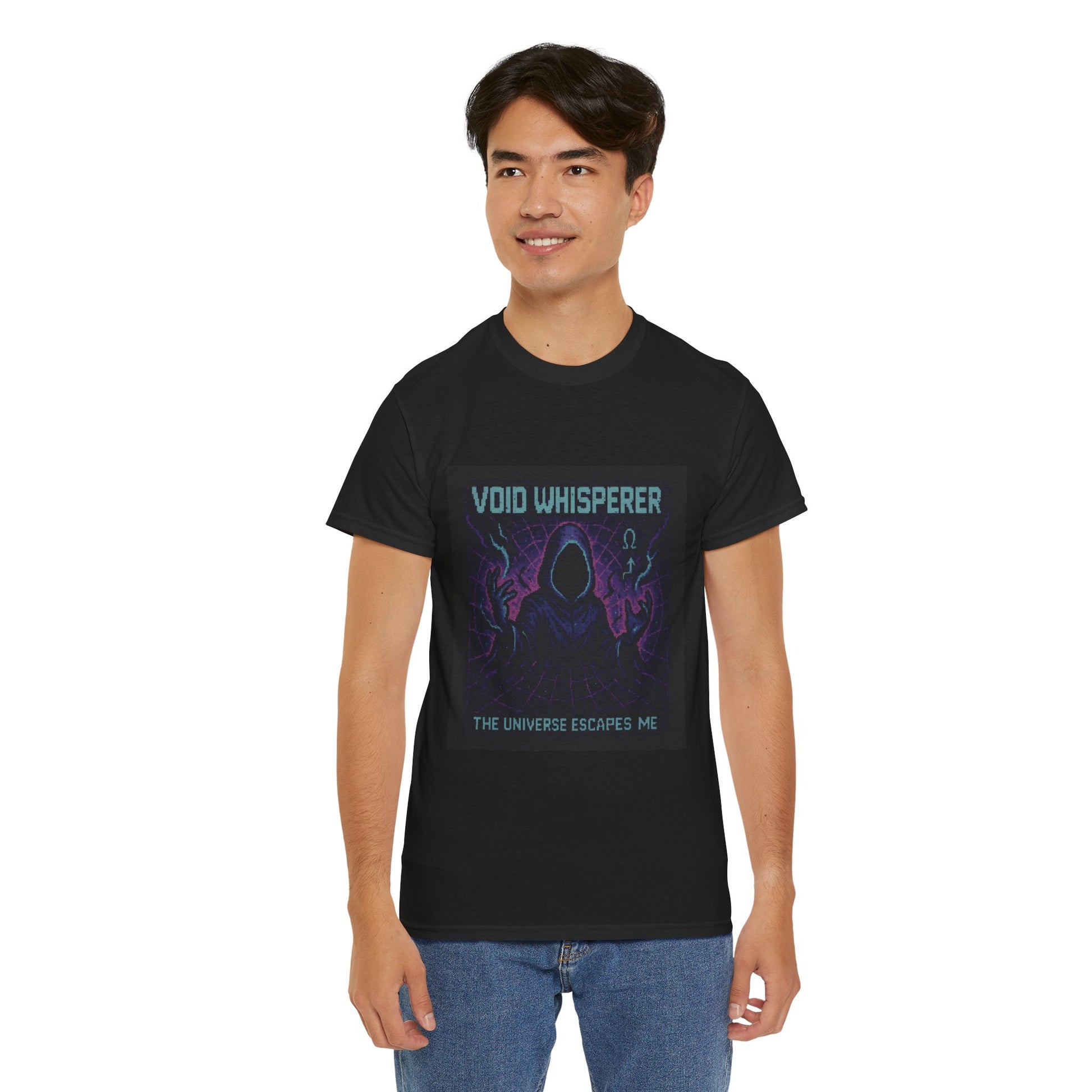 Void Whisperer – Dark Energy Expansion Pixel Tee - PixelatedPhysics