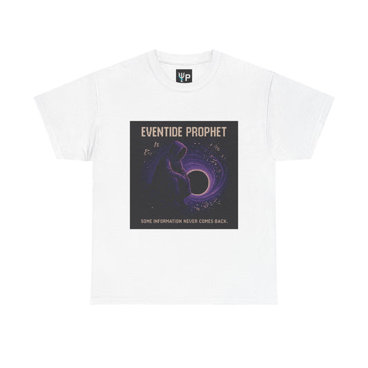 Eventide Prophet – Phenomenon: Information Loss at the Event Horizon Pixel Tee - PixelatedPhysics