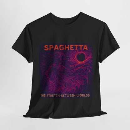 Spaghetta – Black Hole Spaghettification physics T-shirt