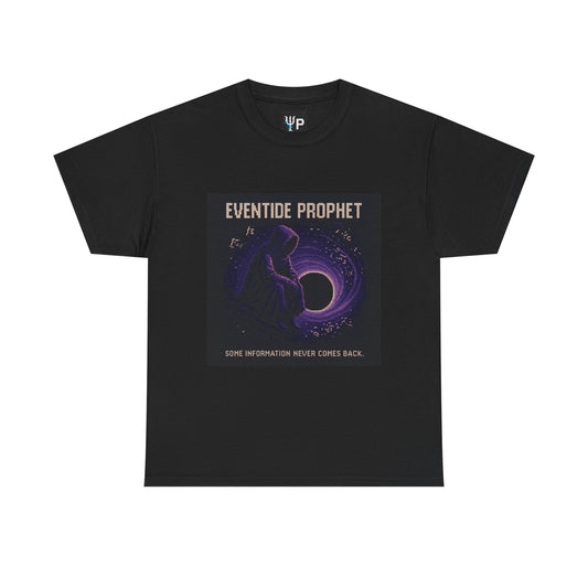 Eventide Prophet – Phenomenon: Information Loss at the Event Horizon Pixel Tee - PixelatedPhysics