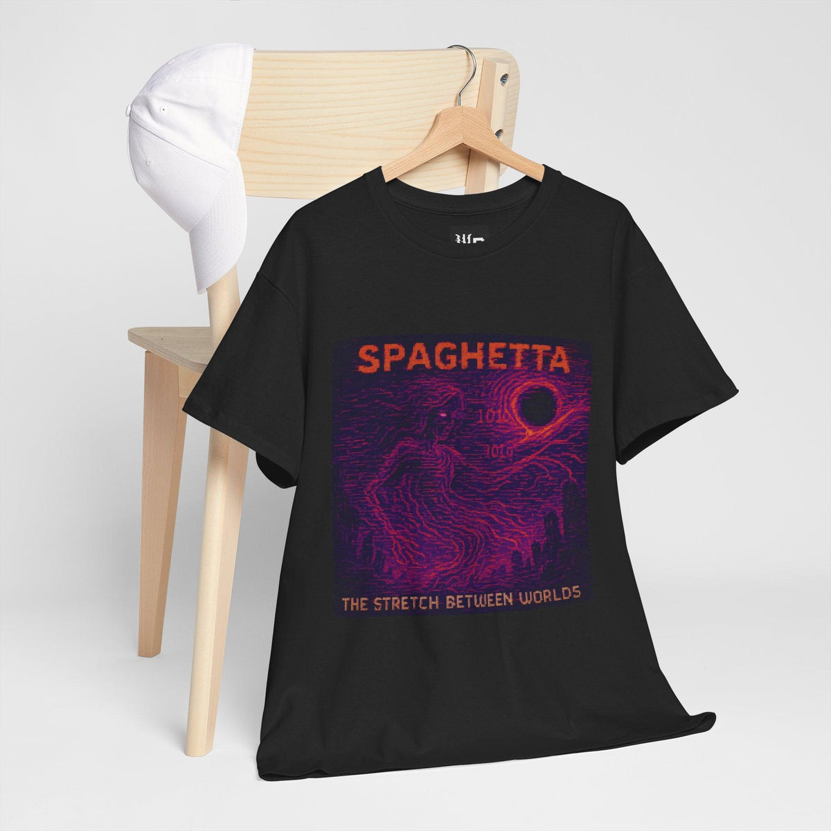 Spaghetta – Black Hole Spaghettification physics T-shirt