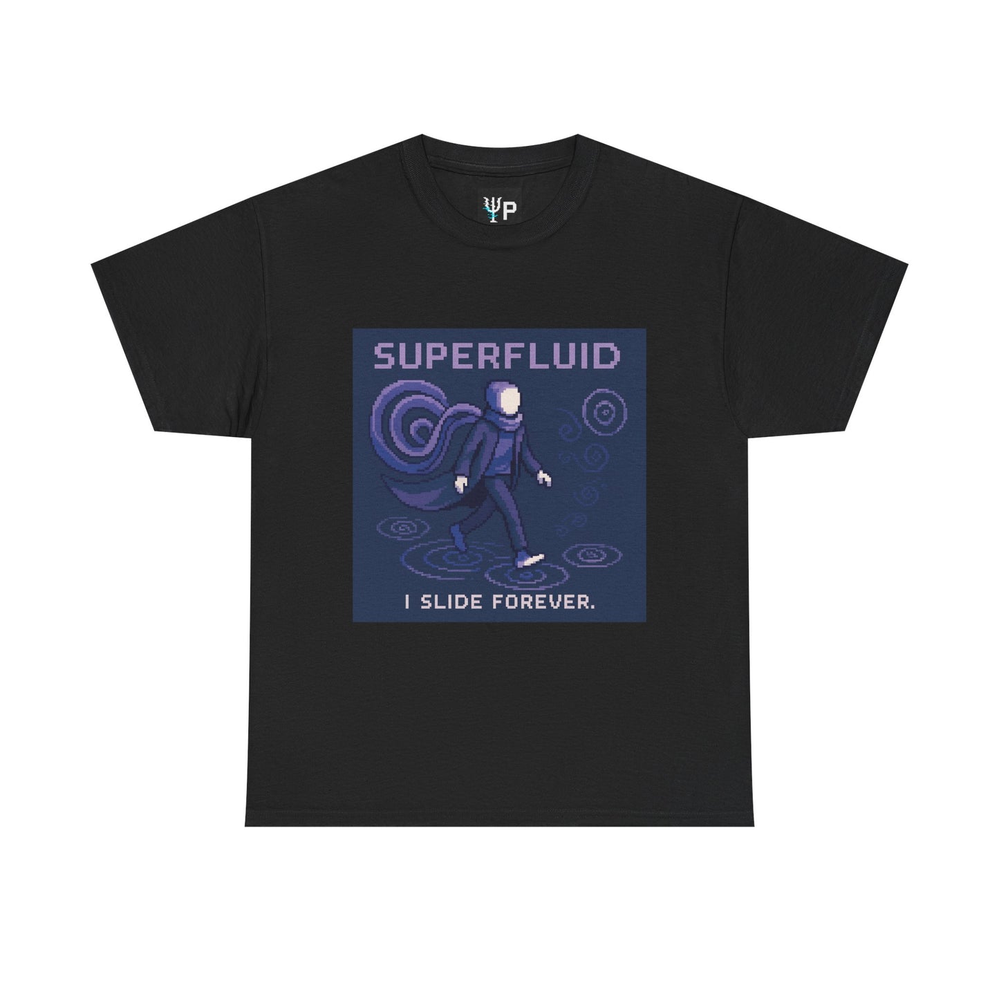 Superfluid- Quantum Fluid at Near Absolute Zero Pixel Tee - PixelatedPhysics