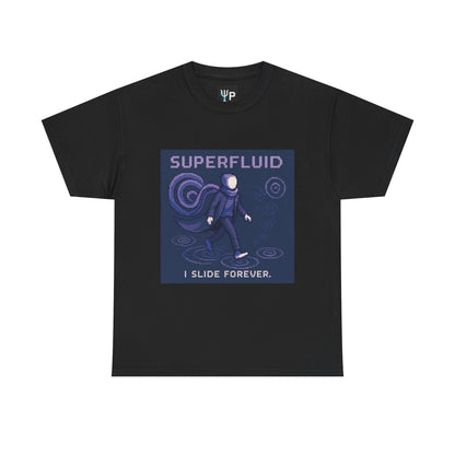 Superfluid- Quantum Fluid at Near Absolute Zero Pixel Tee - PixelatedPhysics