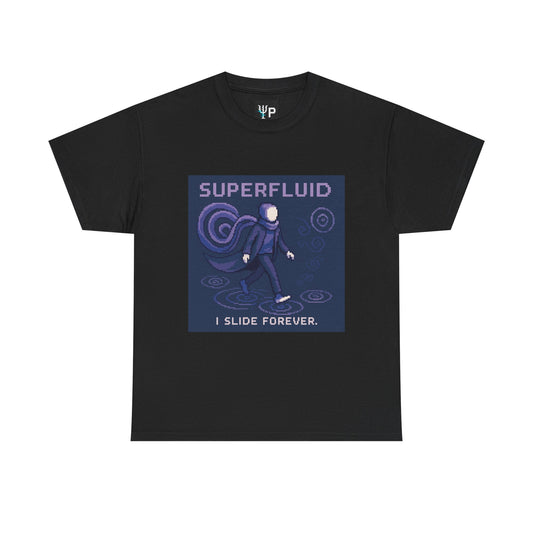 Superfluid- Quantum Fluid at Near Absolute Zero Pixel Tee - PixelatedPhysics
