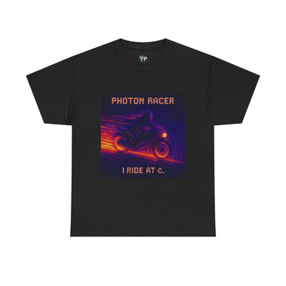 Photon Racer – Electromagnetism / Light-Speed Motion Pixel Tee - PixelatedPhysics