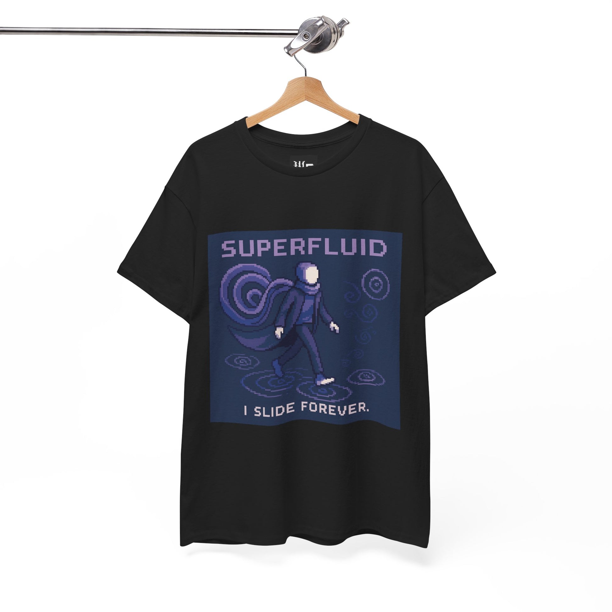 Superfluid- Quantum Fluid at Near Absolute Zero Pixel Tee - PixelatedPhysics