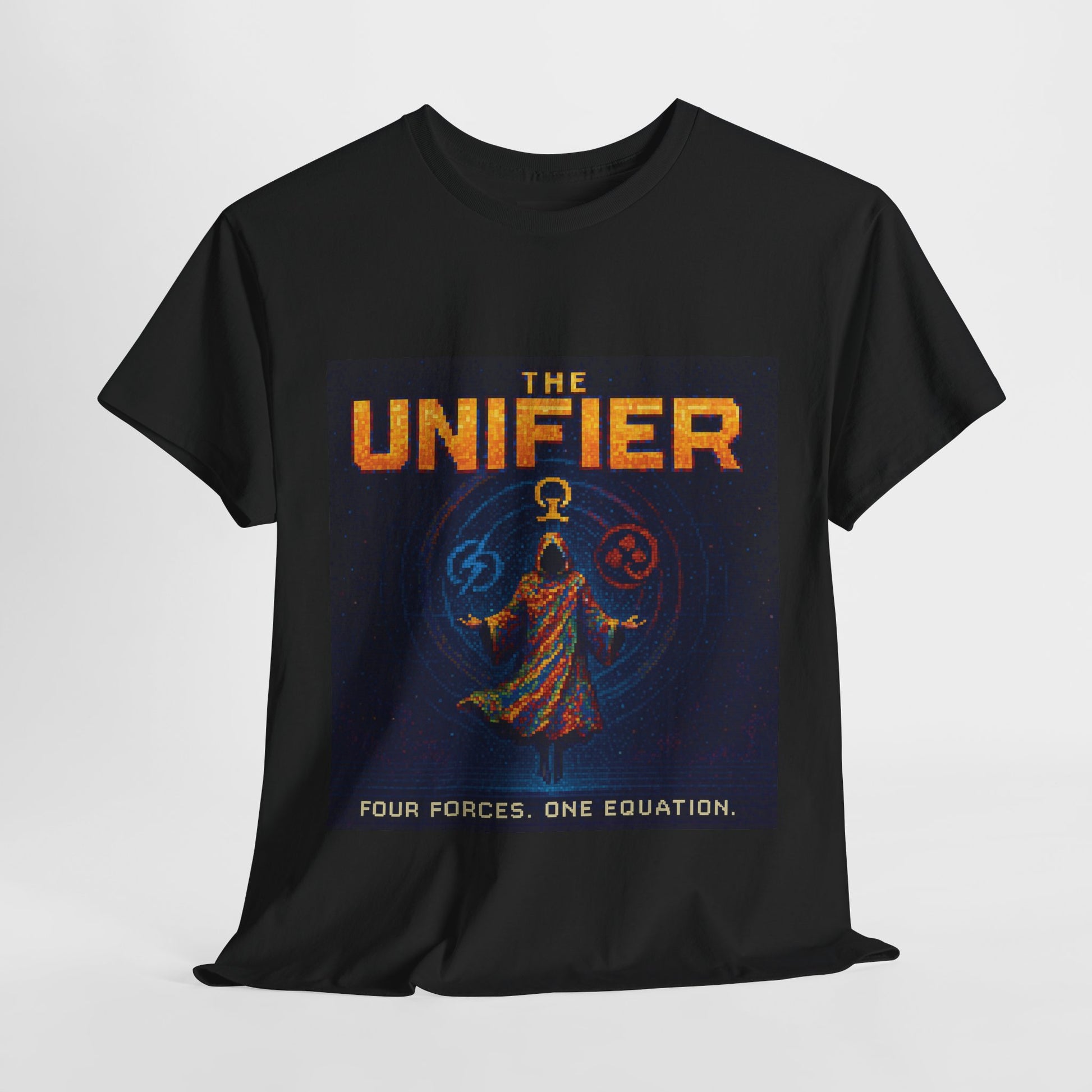 The Unifier – Grand Unified Theory Pixel Tee - PixelatedPhysics