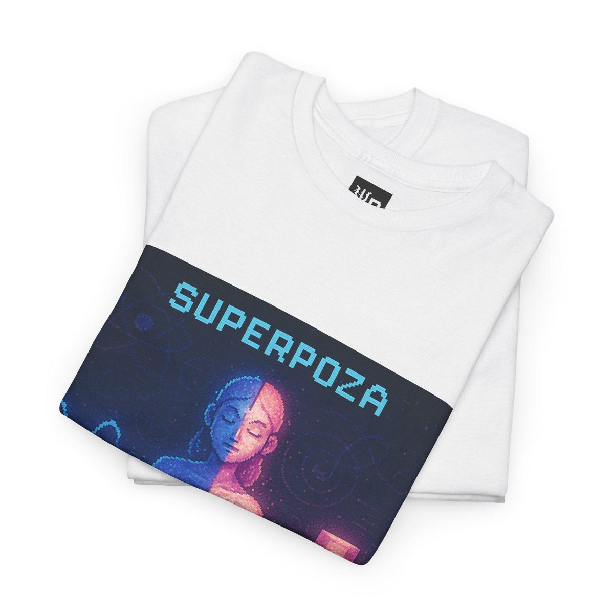 Superpoza – Quantum Superposition physics T-shirt