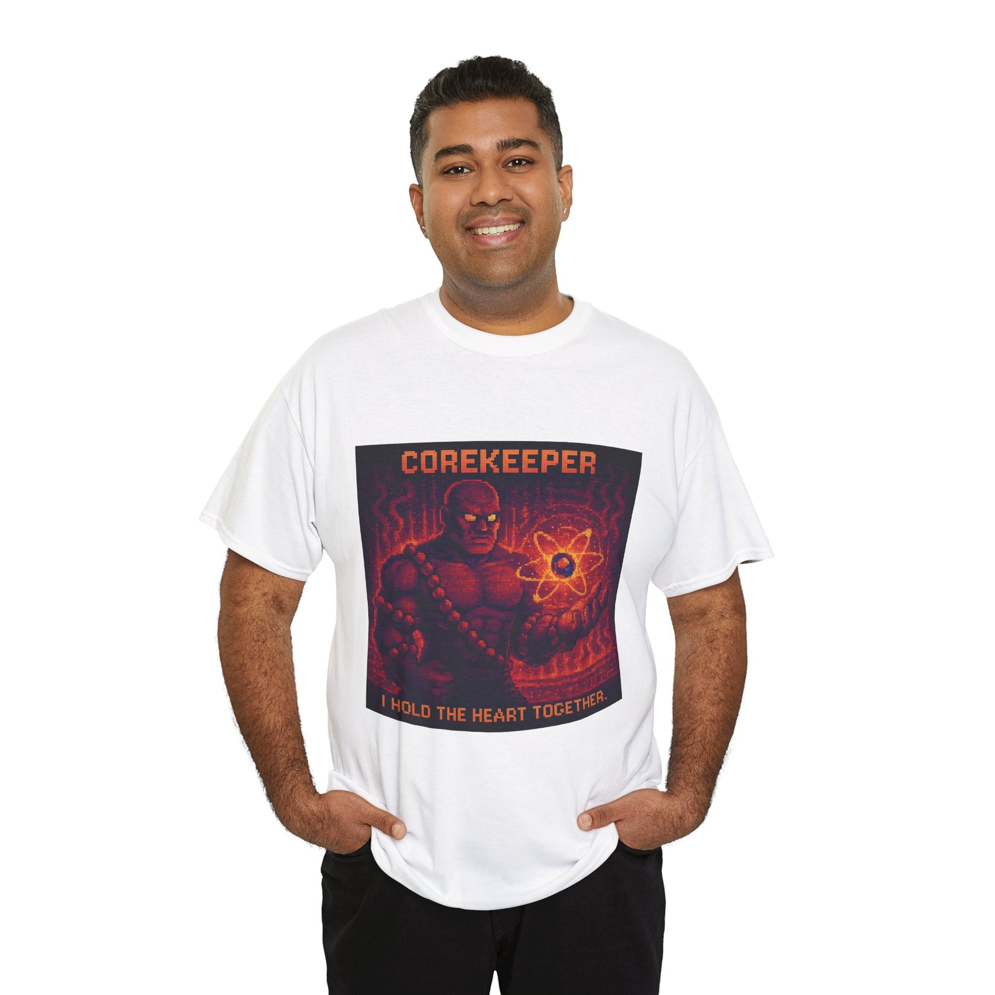 Corekeeper – Strong Nuclear Force / Fusion Bond Pixel Tee - PixelatedPhysics