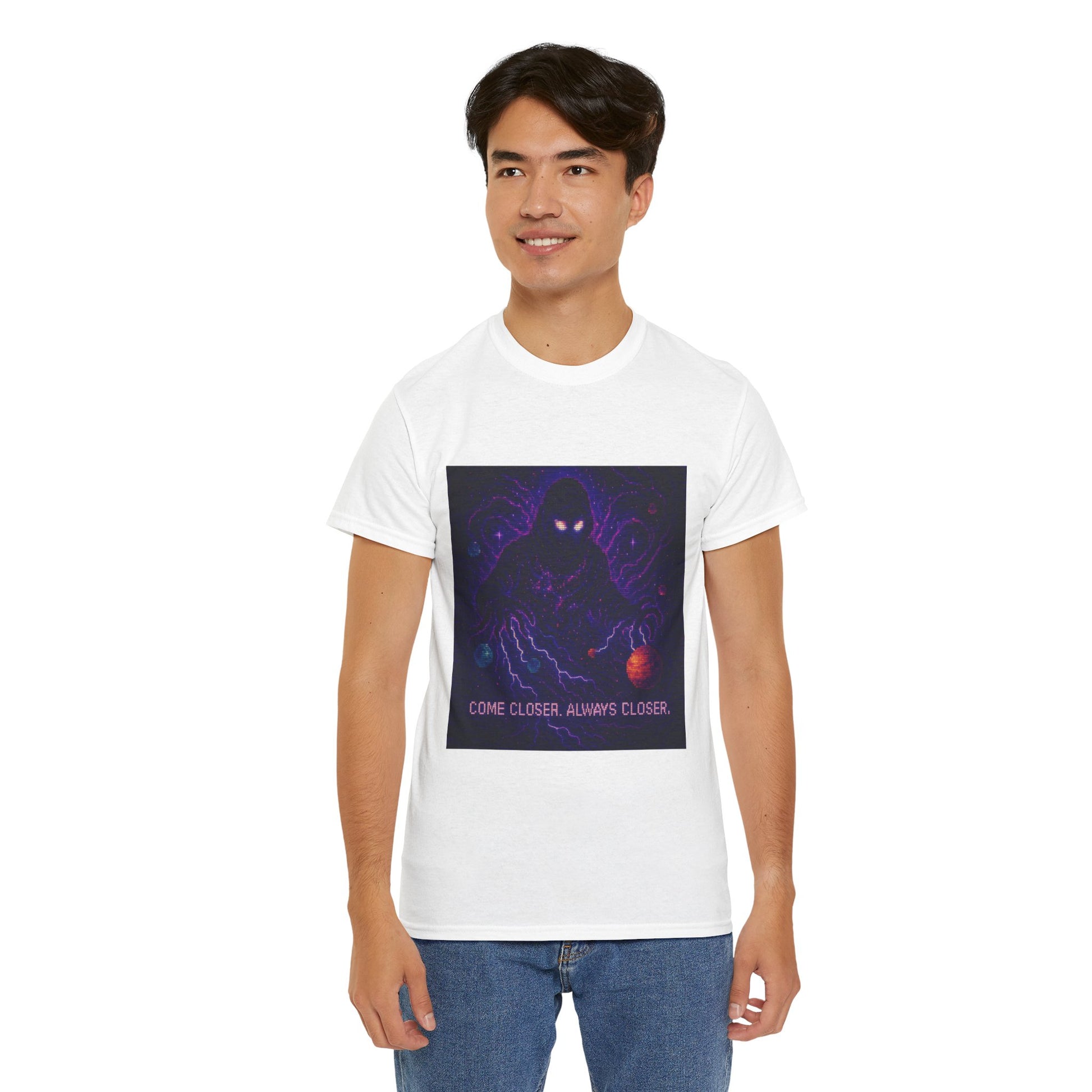The Lurker –  General Relativity (Einstein) 1915 Pixel Tee - PixelatedPhysics