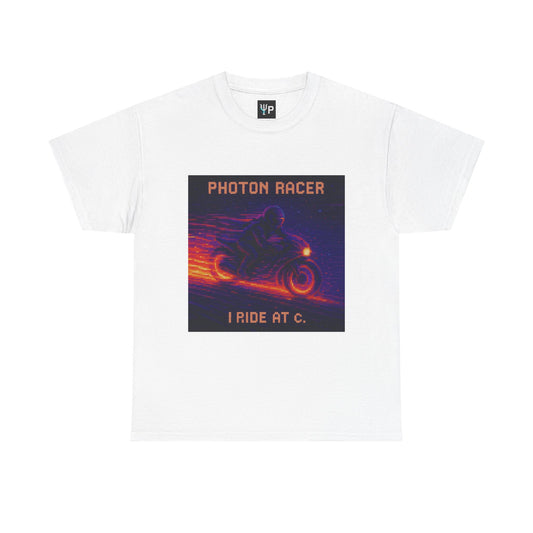 Photon Racer – Electromagnetism / Light-Speed Motion Pixel Tee - PixelatedPhysics