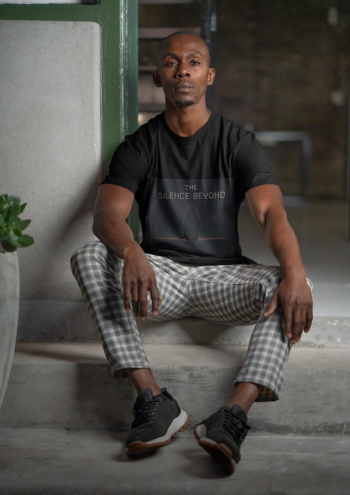 The Silence Beyond – Cosmic Horizon / Observable Limit physics T-shirt