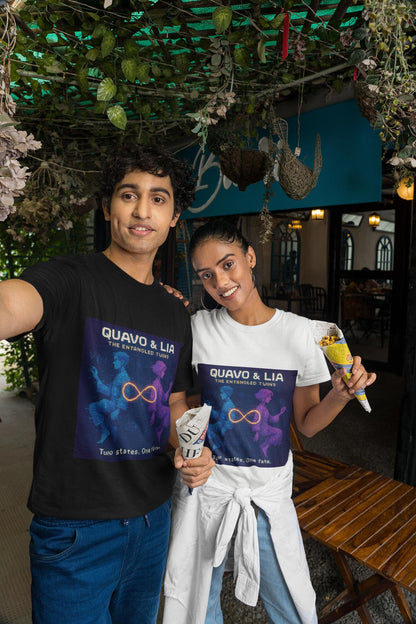 Quavo & Lia – Quantum Entanglement physics T-shirt