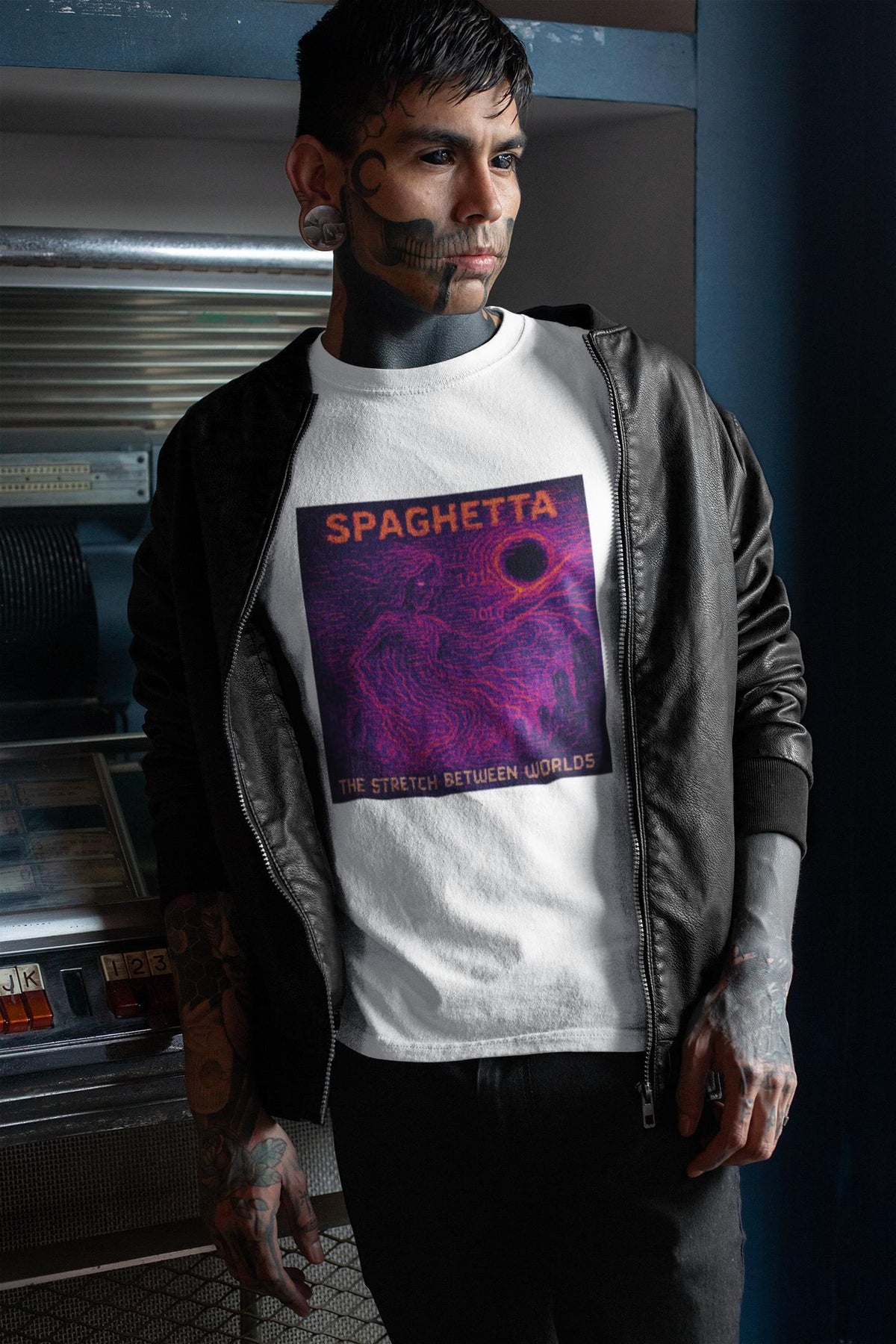 Spaghetta – Black Hole Spaghettification physics T-shirt