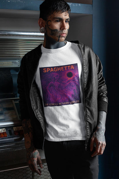 Spaghetta – Black Hole Spaghettification physics T-shirt