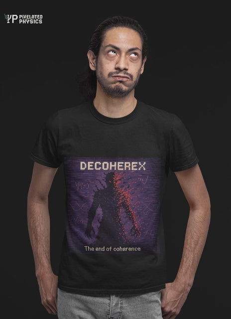 Decoherex worn on a model – Pixelated Physics