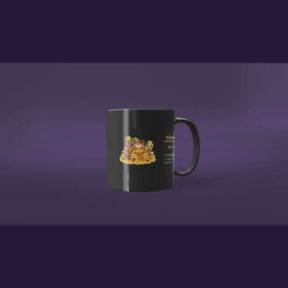 Higgsby physics mug, rotating view