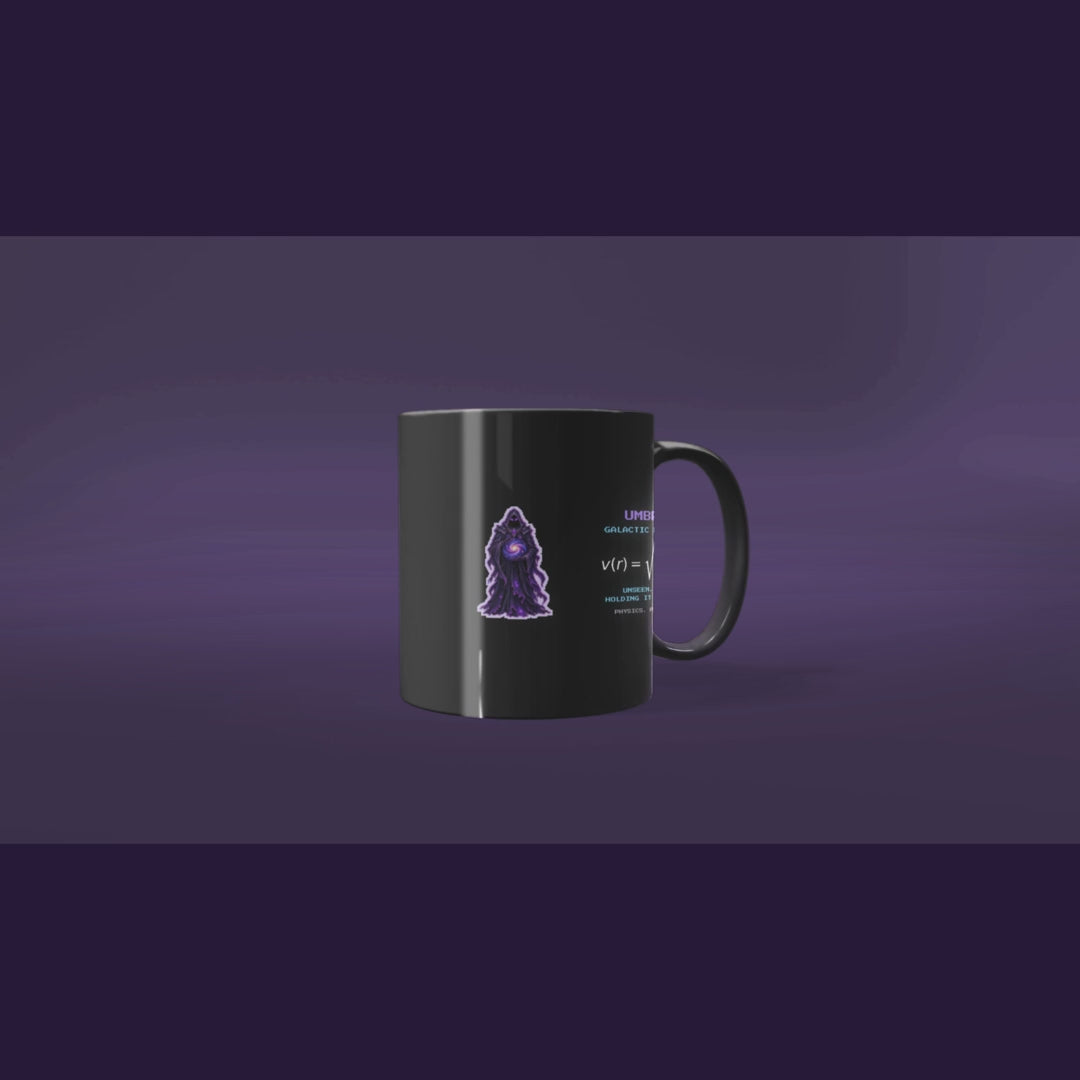 Umbrar physics mug, rotating view