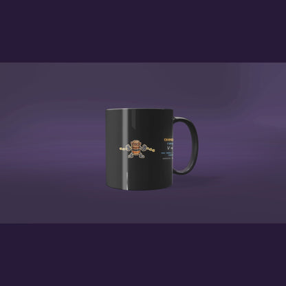 Ohmbert physics mug, rotating view