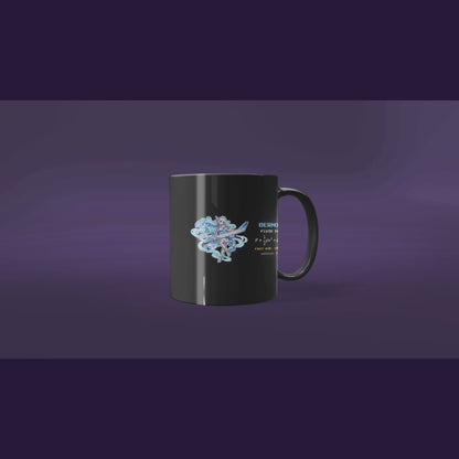 Bernoulla physics mug, rotating view