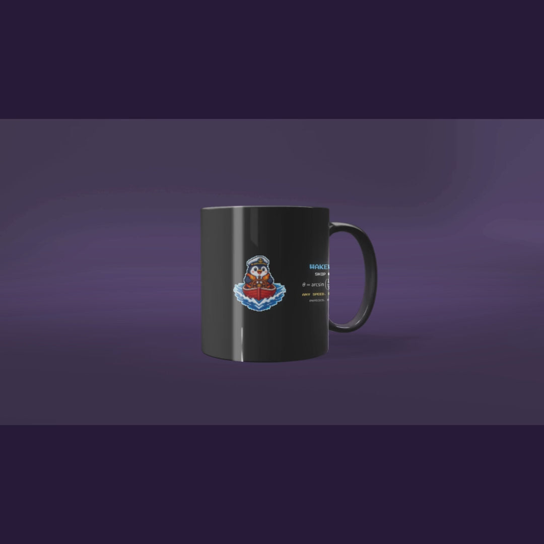 Wakewing physics mug, rotating view
