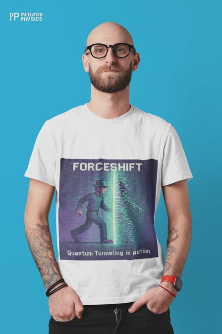 ForceShift worn on a model – Pixelated Physics