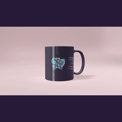 Maxwellion physics mug, rotating view