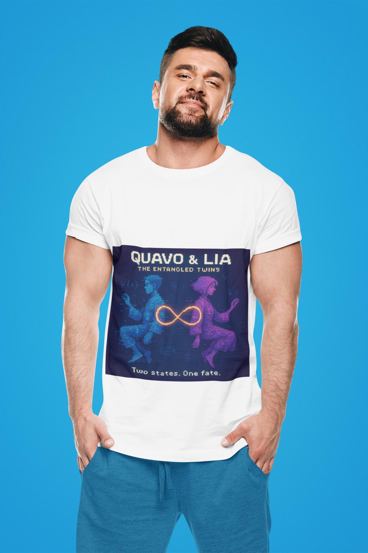 Quavo & Lia – Quantum Entanglement physics T-shirt