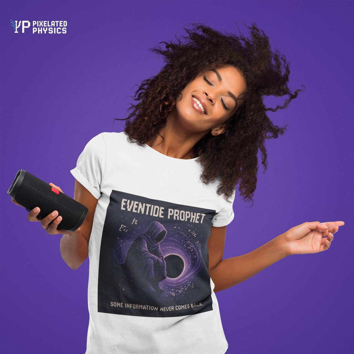 Eventide Prophet – Information Loss at the Event Horizon physics T-shirt