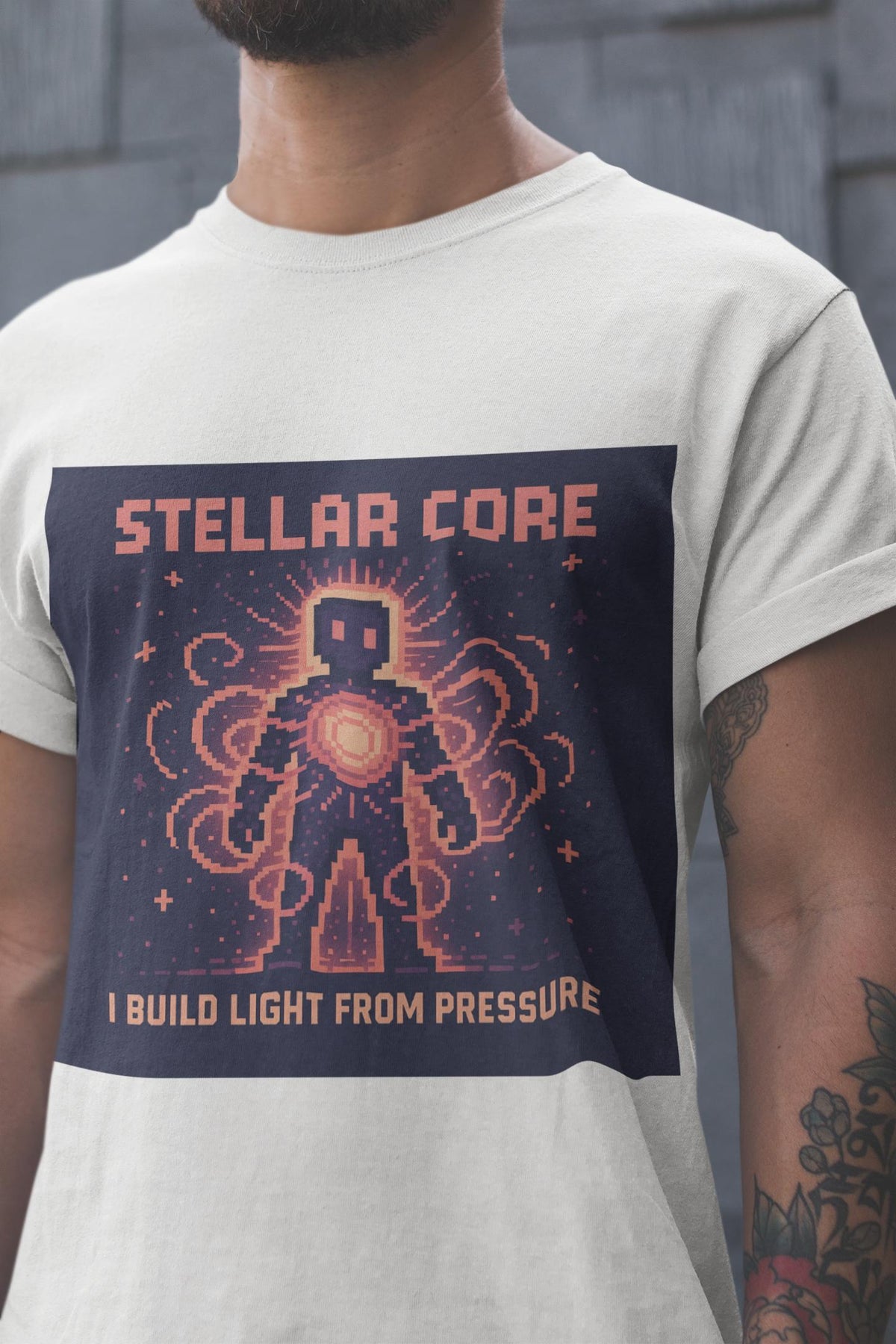 Stellar Core – Nuclear Fusion physics T-shirt