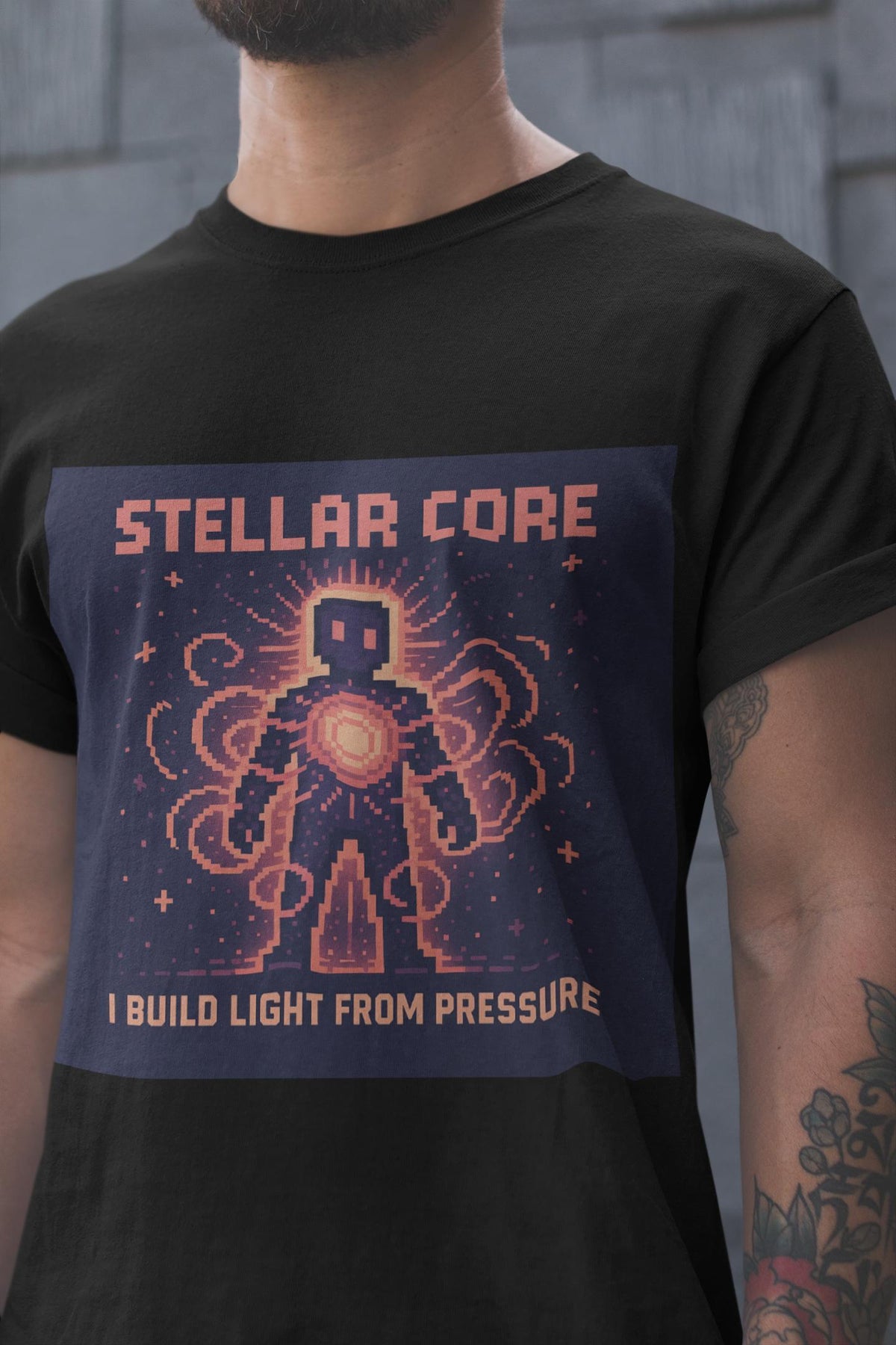 Stellar Core – Nuclear Fusion physics T-shirt
